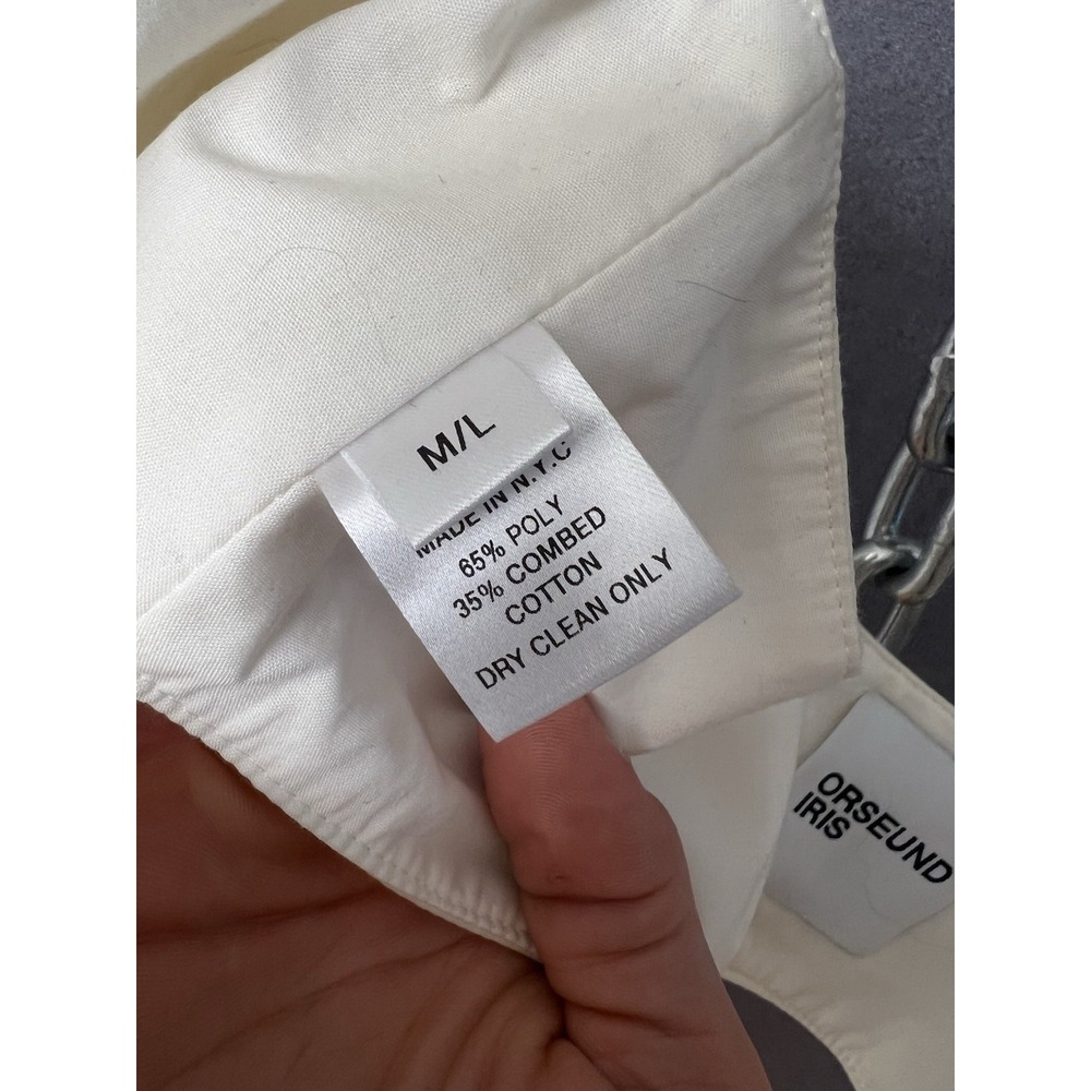 Orseund Iris "The Cha Cha" bandeau bralette top Ecru Ivory M-L RRP $185 - Picture 6 of 6